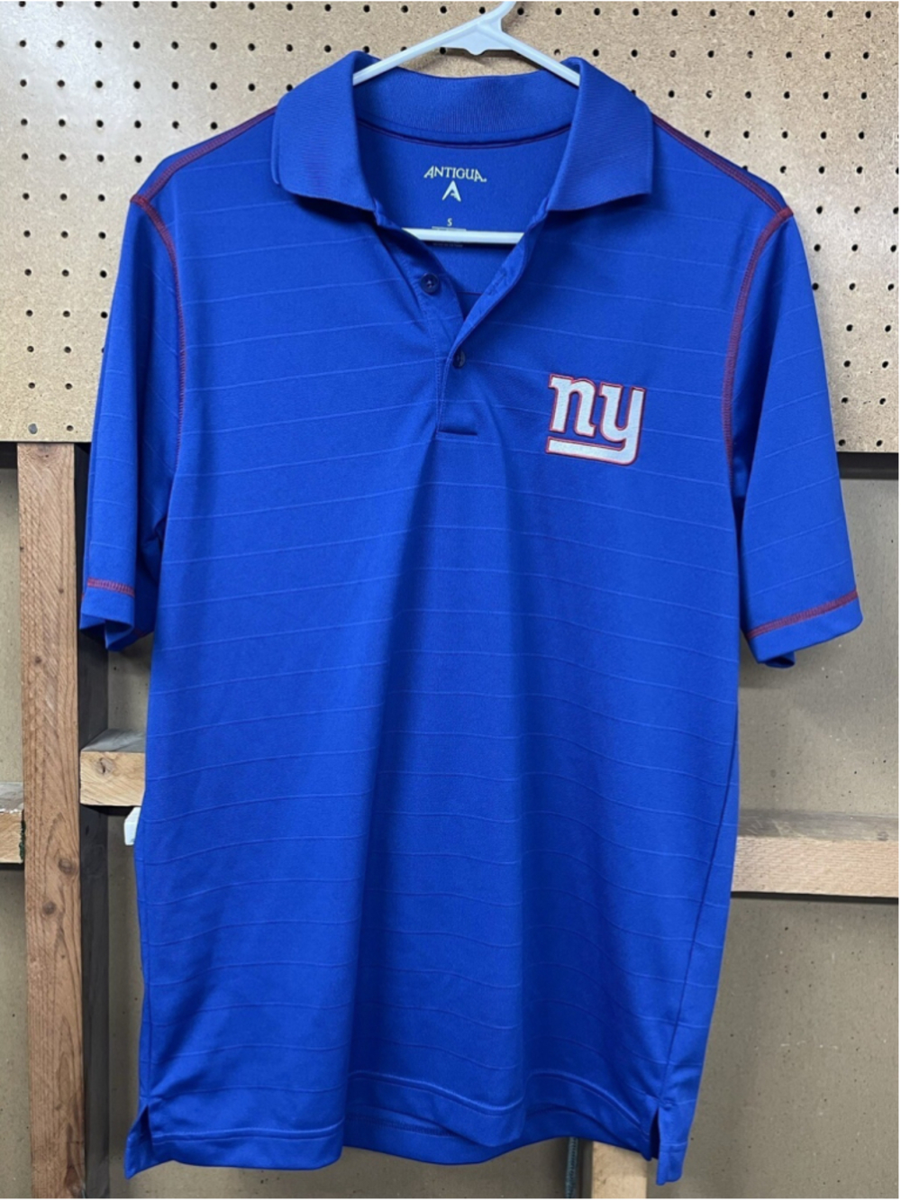 New York Giants NFL Golf/Polo Shirt by Antigua Adult Small